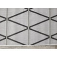 thumbnail image 2 of Novelle Home Jewel Grey Black Geometric Indoor/Outdoor Area Rug, 2 of 10