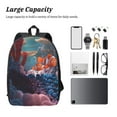 thumbnail image 4 of Finding Nemo Backpack, Large Capacity Laptop Backpack, Durable Water-Resistant Daypack, 17.3x12.2x5.5 Inch, 4 of 8