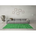 thumbnail image 3 of Ahgly Company Indoor Rectangle Oriental Green Industrial Area Rugs, 7' x 9', 3 of 4