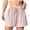 Pink #06, variant on Elastic Waist Summer Shorts for Women 2026 Trendy Striped Cute Pajama Bottoms Y2K Beach Vacation Shorts with Pockets 2XL