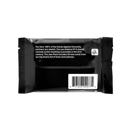 Cartas contra la humanidad: Jew Pack Cards Against Humanity Cards Against Humanity