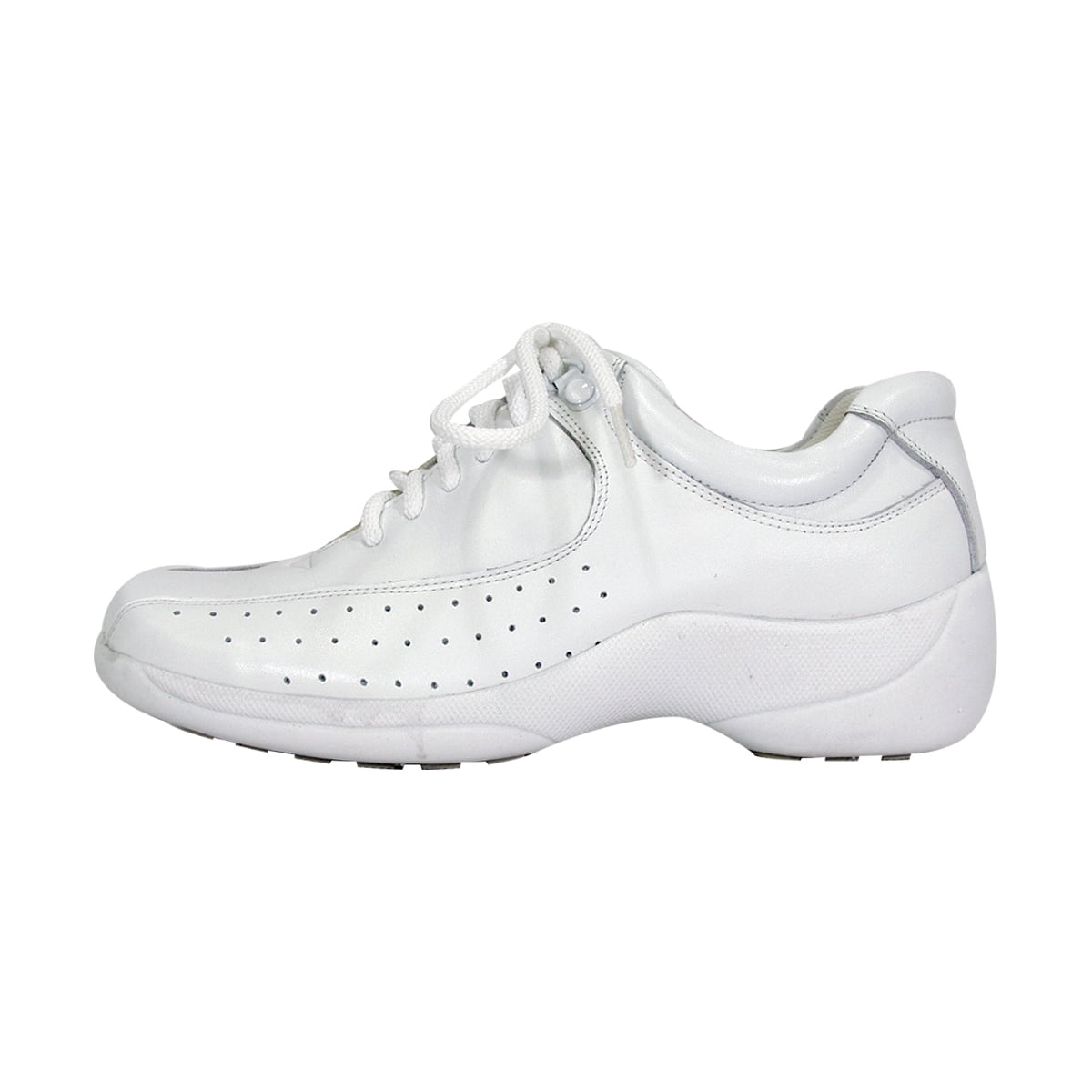 24 HOUR COMFORT Gina Wide Width Professional Sleek Shoe WHITE 12