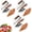 3 SET, variant on 2 PCS Premium Hand-Forged Chef's Knife & Cleaver Set, 2026 New Forged Kitchen Meat Cleaver Knife Set, Heavy Duty Chef Knife with Ergonomic Non-Slip Wood Handle for Meat Vegetables Fruits