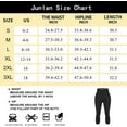 thumbnail image 3 of Junlan Women Sweat Sauna Pants Hi-Waist Slimming Waist Trainer Shaper Hot Thermo Sauna Leggings Exercise Wrokout Capris(Black Medium), 3 of 7