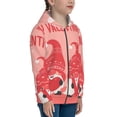 thumbnail image 5 of Kdxio Gnomes Hold The Letters LOVE Pattern Kids Boys Girls Zip Up Hoodie 3D Printed Hooded Sweatshirt Hoody Coat with Pocket 7-12 Y-Medium, 5 of 6