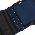thumbnail image 7 of Gpaecead 2024 Corset Tops for Women Steampunk Renaissance Corset Lace Patchwork Color Gothic Court Evening Shapewear Tops Halloween Corset Dark Blue, 7 of 7