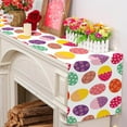 Linjieee Lace Table Runners 72 Inches Long Easter Tablecloth Flags