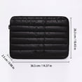 thumbnail image 2 of Laptop Bag, 14 Inch Business Travel Notebook Computer Protective Carrying Case Sleeve Storage Cover Bag for Men Women Office Work College Students, Pink, 2 of 4