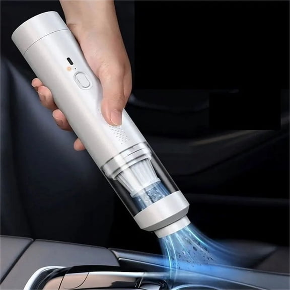 4 in 1 Wireless Handheld Car Vacuum Cleaner - 11KPa 2 Speed Suction, Type-C Rechargeable for Car & Home Pet Hair Cleaning