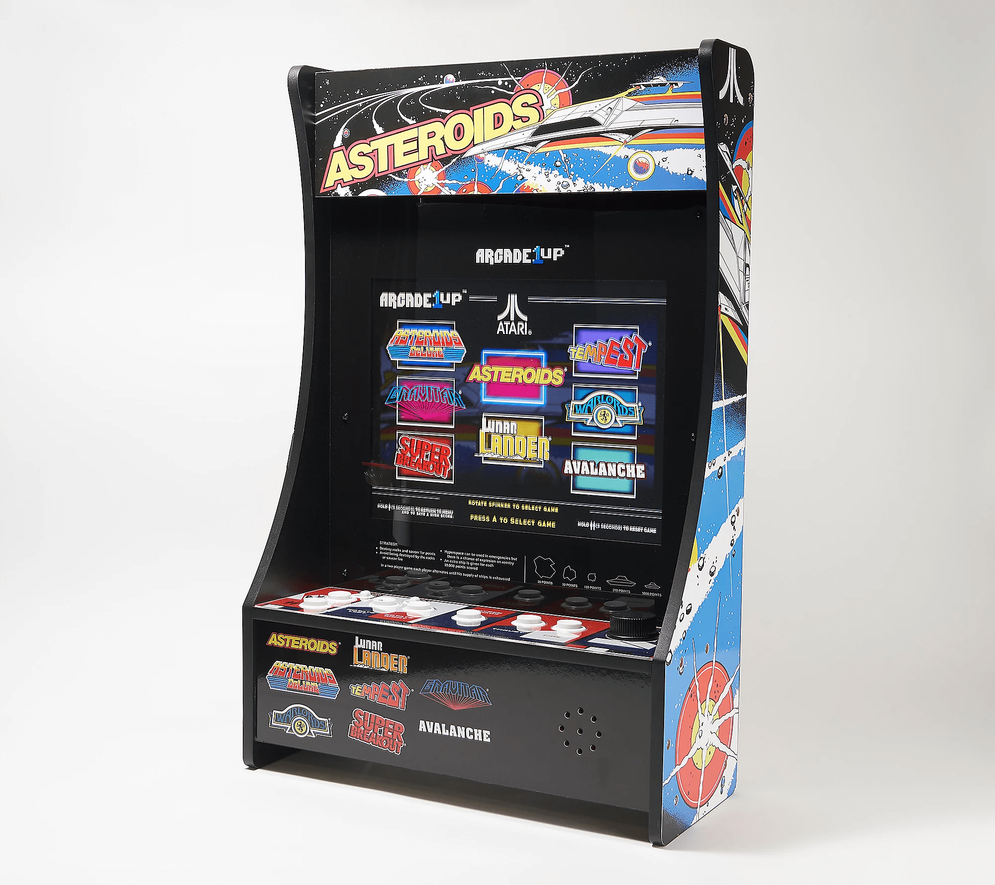 Arcade1Up PAC-MAN Retro Edition Video Game, 5ft Stand-Up