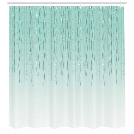 Floral Shower Curtain Soft Color Strings Ivy With The Little