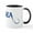 White/Black Inside, variant on CafePress - CHELSEA Mug - 11 oz Ceramic Mug - Novelty Coffee Tea Cup