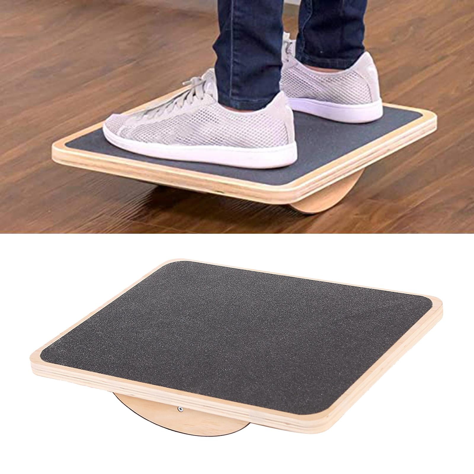 Bureau Debout Oscillant FEZIBO – Planche D’équilibre En Bois, Anti-fatigue, Idéal Pour Bureau Actif