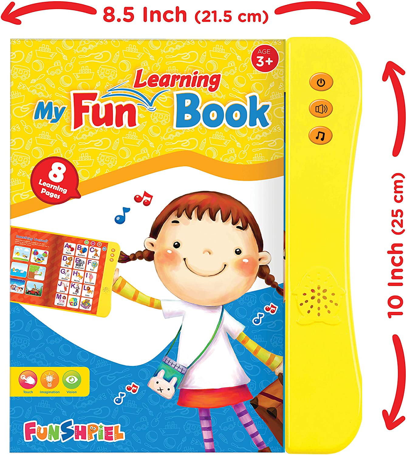 Abc Sound Book Learning Electronics Children English Letters Words Educational 
