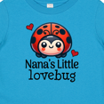 thumbnail image 4 of Inktastic Nana Little Lovebug Grandkids Ladybug Boys or Girls Baby T-Shirt, 4 of 5