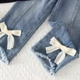 thumbnail image 5 of Duqingm Toddler Girl Clothes Sets, 2Pcs Cute Fall Outfit for Little Girls, Long Sleeve Top Pants for Size 3-7T,3-4 Years, 5 of 7