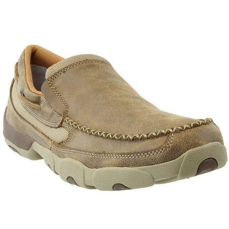 

TWISTED X Men s Slip-on Driving Moccasins Color: Bomber Size: 8 Width: M (MDMS002-8-M0