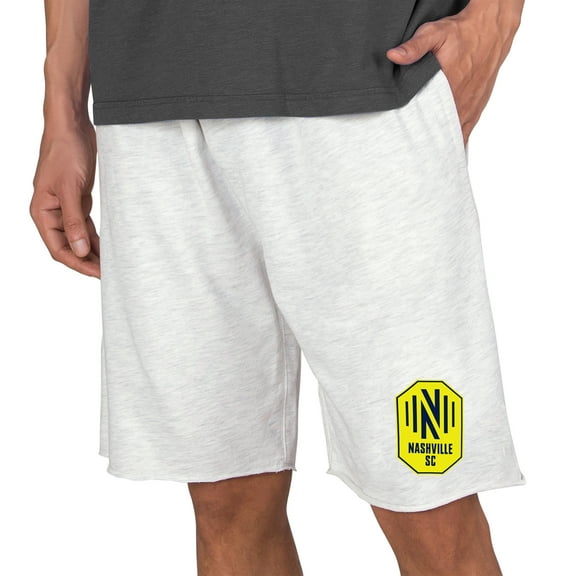 Men's Concepts Sport Oatmeal Nashville SC Mainstream Terry Shorts