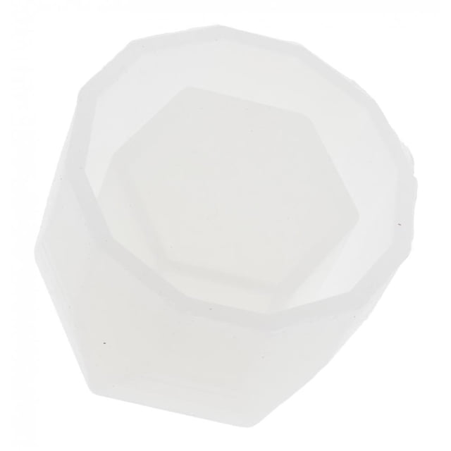 Macetas de silicona para hacer joyas con resina transparente 5x5CM 1