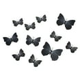 thumbnail image 2 of Unique Bargains DIY 3D Black Butterfly Magnet Wall Stickers Mural Decal Room Decor Set 12 in 1, 2 of 8