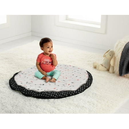 Parent S Choice Tummy Time Nap Mat Black And Red Arrow Walmart Com