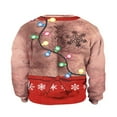 thumbnail image 2 of Ugly Christmas Sweatshirt Men Women Crew Neck Sweatshirt, 2 of 4