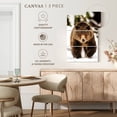 thumbnail image 5 of Elephant Stock Walking Grizzly Bear Wall Art - Vertical Multi Panel Canvas - Living Room Wall Decor - Animal Multi Panel - Brown And White Decor - 36" x 57", 5 of 8