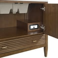 thumbnail image 3 of James Martin Vanities 36" Vanity, Mid Century Walnut w/ 3 CM Parisien Bleu Quartz Top, 3 of 12