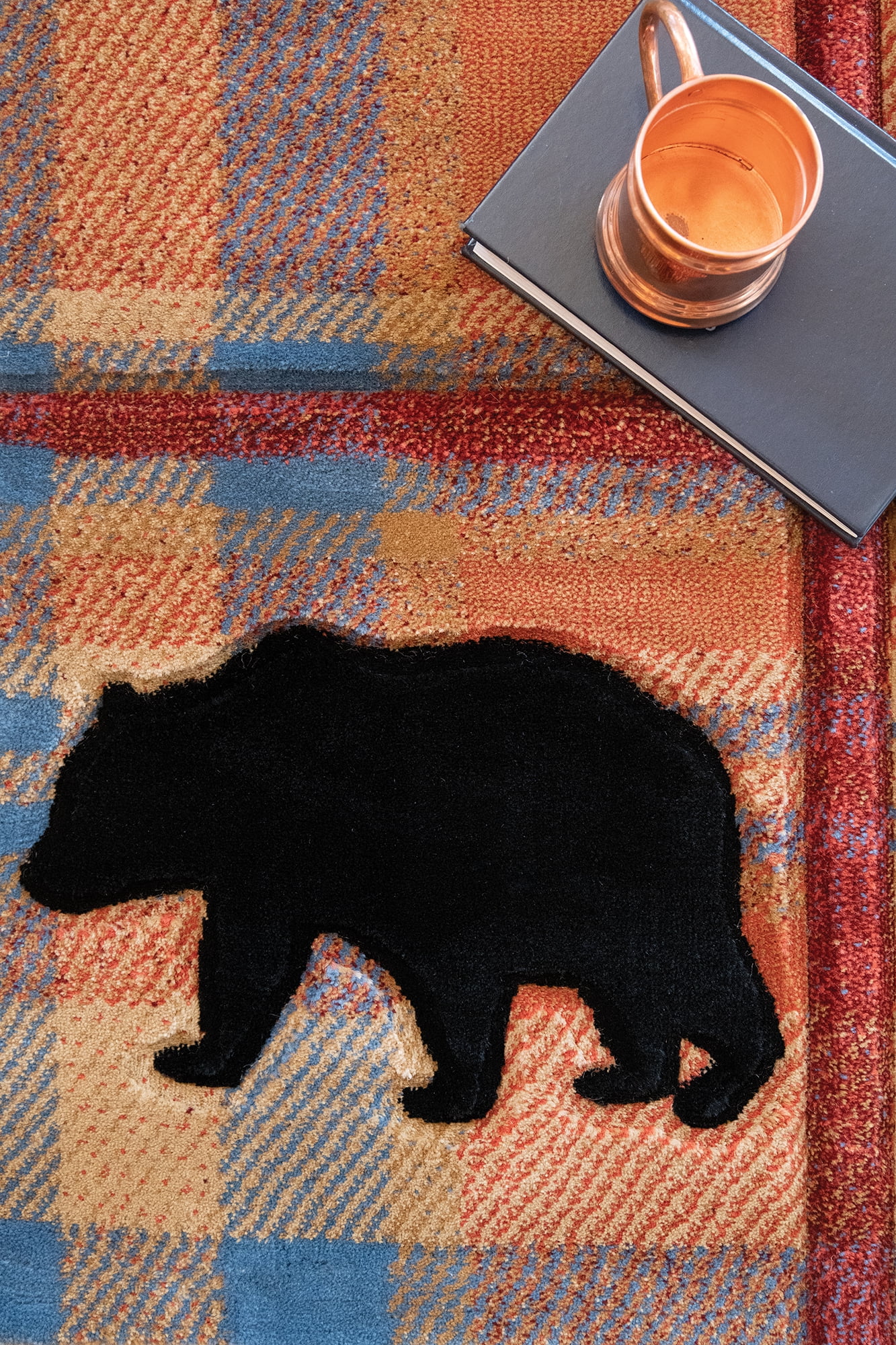 United Weavers of America Lodge Plaid Loomed Area Rug, 1.83' x 2.67'