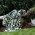 thumbnail image 2 of Denali Home Collection Denali Winter Pine Cones/Pine Microplush Blanket, 2 of 4