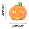thumbnail image 2 of Mini Cute Pumpkin Ornaments Mini Resin Haunted House Ornament for Home Tiny Resin Halloween Decor Outdoor Scene Settings, 2 of 5
