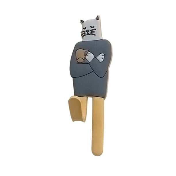 Para Nevera De Gato De Dibujos Animados, Adhesivo Magnético Para Nevera, Ganchos Para Soporte De Notas Para Decoraciones Del Hogar Speravity HA041653-03