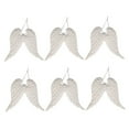 thumbnail image 4 of Raindrops  6 Pcs Christmas Angel Wings Ornament Ornaments Xmas Porch Decor Party, 4 of 8