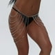 thumbnail image 4 of Cadena para El Cuerpo en Capas, Joyería de Moda Ajustable, Accesorios de , Borlas, Cadena para El Vientre, Enlace para Playa, Faldas, Fie Plata Fernando Cadena del cuerpo, 4 of 7