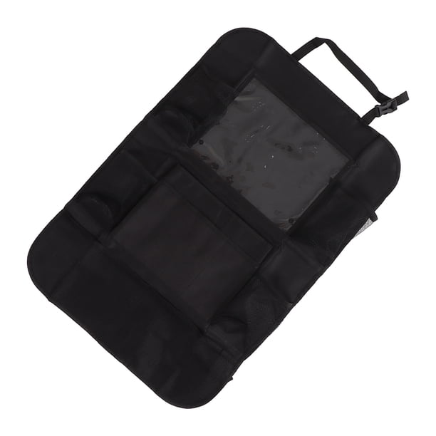 Organizador de asiento trasero para niños, protector de respaldo de asiento, alfombrilla para patadas, organizador de asiento trasero con tecnología de vanguardia