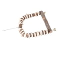 thumbnail image 3 of Juguete de Swing de Loro, Instalación Fácil de Madera de Madera de Madera para Pájaros de Pájaro Applewood para Coches para loros para periquitos Pequeños, 3 of 7