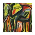 thumbnail image 2 of Elephant in Motion - Canvas, 2 of 25