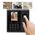 thumbnail image 4 of Face Recognition Fingerprints for Employees Small Business, Attendance and Access Control Machine, 300 Face Capacity, Time Clock, 2.5in Color Screen, TCPand IP, 4 of 7