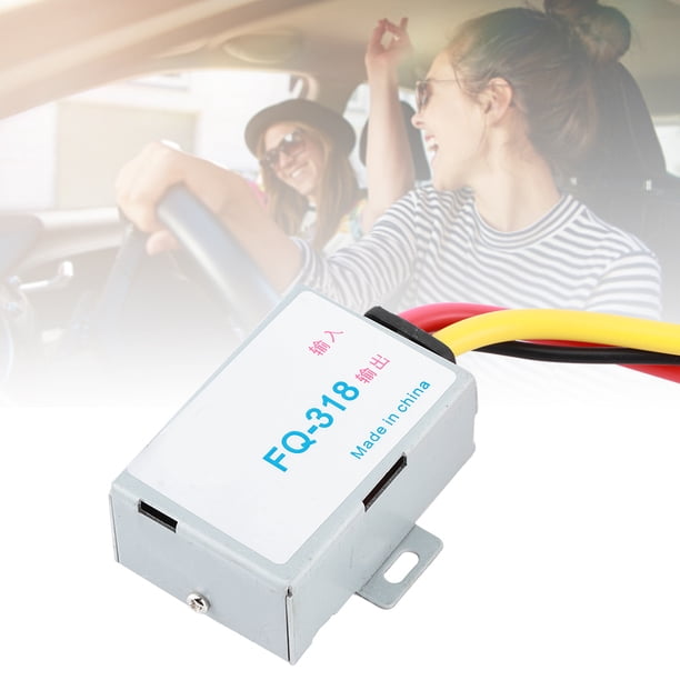 Aislador de ruido de audio, filtro de potencia de audio, amplificador estéreo, supresor de ruido, filtro estéreo para automóvil, estética elegante
