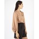 thumbnail image 3 of Blusa cuello V manga bomba retro AMAD Casual para mujer Talla L, 3 of 5