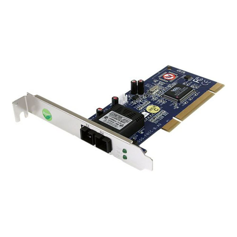 100Mbps Full/Low Profile Multi Mode SC Fiber PCI