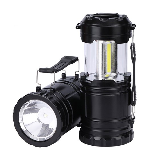 Yeacher 1 Pack LED Camping Lantern Collapsible 200LM Lanterns Suitable Survival Kits for Hurricane Emergency