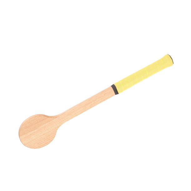 Tenis de madera Puntero dulce Cuchara Raqueta Regalo portátil profesional Equipo de preciso Herramienta Bate para ejercicio de arranque Amarillo Macarena Raqueta de tenis puntero