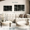 thumbnail image 4 of Elephant Stock Starlit Sierra Nevada Wall Art - Horizontal Multi Panel Canvas - Living Room Wall Decor - Nature Multi Panel - Gray And Black Decor - 38" x 24", 4 of 8
