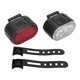 thumbnail image 3 of Luz de bicicleta delantera y trasera USB recargable faro de bicicleta juego de luces traseras equipo de iluminación de conducción nocturna al aire libre, 3 of 8