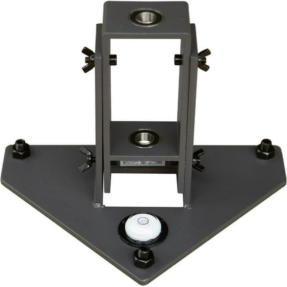 Guide de Perçage pour Clôture de Piscine avec Niveau à Bulles, Angle d'Inclinaison Ajustable, Aide au Perçage Antidérapante – Assure un Perçage Vertical Parfait pour une Installation Précise de la Clôture de Piscine