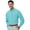 Aqua, variant on BlueGeneration Mens Long Sleeve Easy Care Poplin - Light Blue 6 Extra Large Solid
