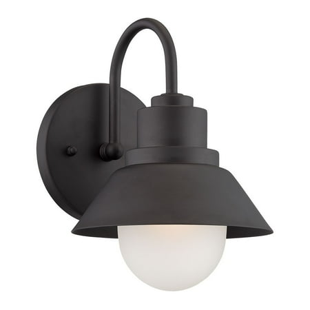 

Homeroots Matte Black Lamp Shade Wall Light / EA
