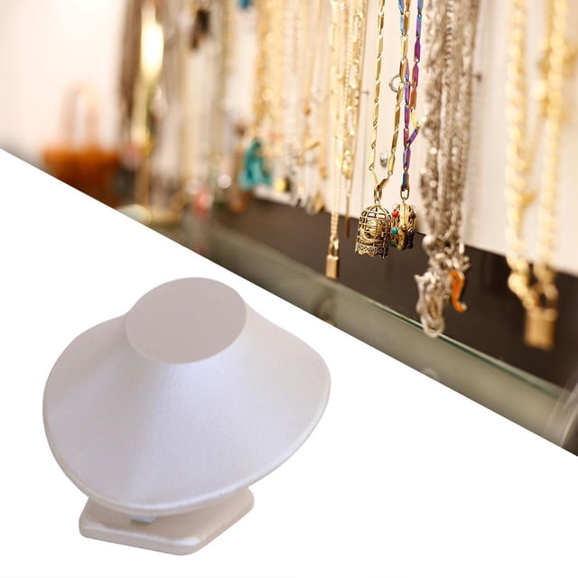 Soporte de Exhibición para Collares, Soporte para Busto de Joyería, Soporte Estable para Collares, Organizador de Joyería de Moda para Joyería