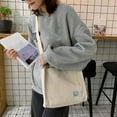 thumbnail image 3 of CNKOO Sacs Messager Mode Femmes Décontracté Hiver Couleur Unie Sac à Bandoulière, 3 of 6